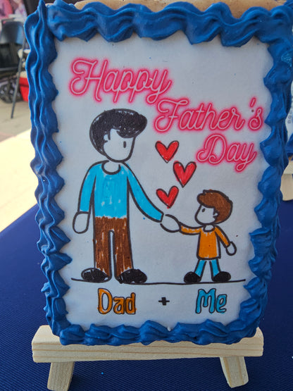 Father's Day Cookie Art